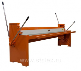 Гильотина механическая ручная Stalex Q01-1.25х2000